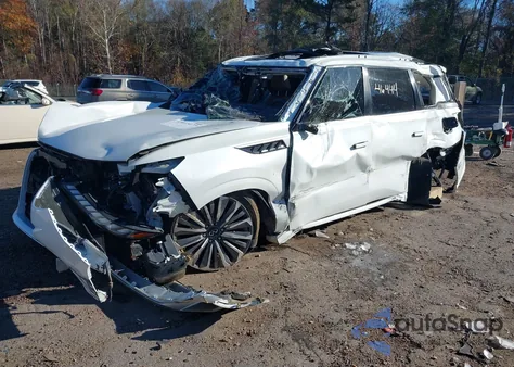 2025 Infiniti Qx80 Luxe Awd from USA, damaged, VIN JN8AZ3BE9S9701501